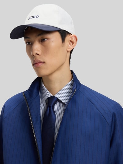 HUGO Basecap mit Logo-Stitching Weiss 2