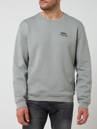 Guess Sweatshirt mit Logo-Stickerei  Schilf 4