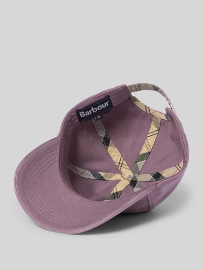 Barbour Basecap aus reiner Baumwolle Modell 'CASCADE' Lavender 2