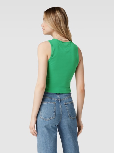 Tommy Jeans Top mit Label-Patch Gruen 5
