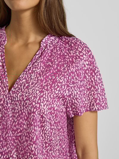 Marc O'Polo Regular Fit Blusenshirt aus reiner Baumwolle Fuchsia 3