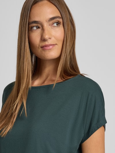 s.Oliver RED LABEL Loose Fit T-Shirt aus Viskose-Mix Dunkelgruen 3