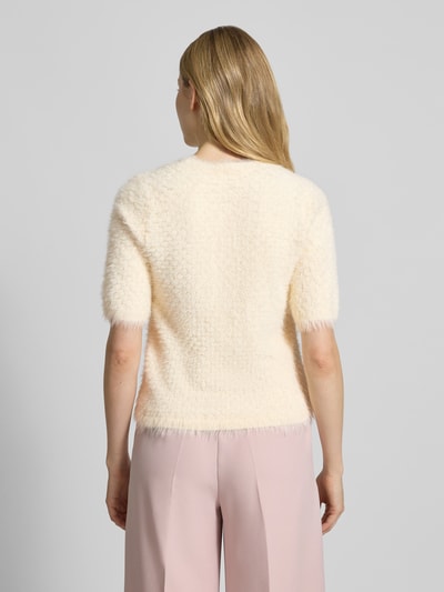 Max Mara Studio Slim fit pullover met kralen Wit - 5