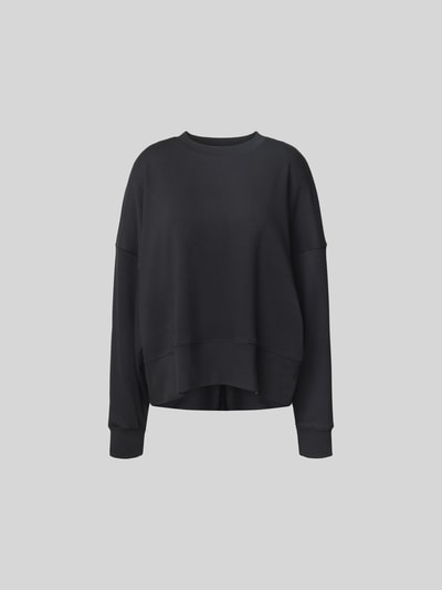 Juvia Oversized Sweatshirt aus Baumwolle Black 2
