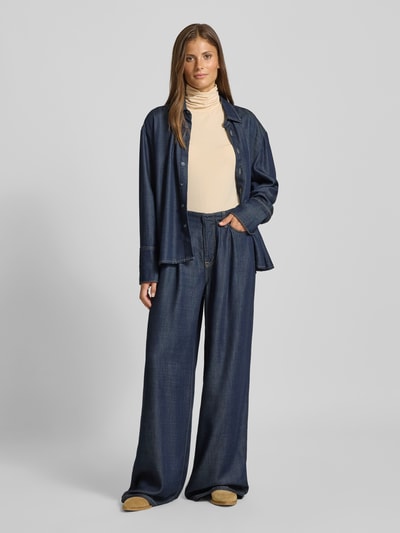 Samsøe Samsøe Longsleeve mit Rollkragen Modell 'ESTER' Ecru 1