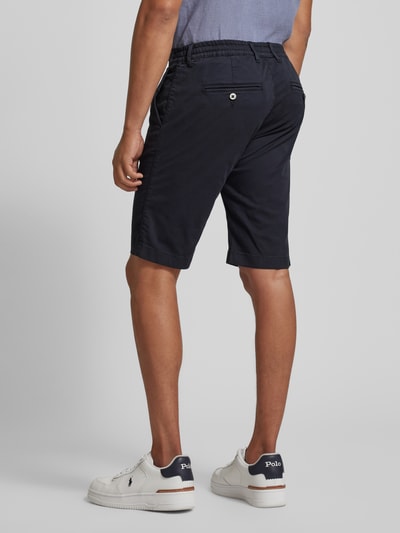 Pierre Cardin Bermudas in unifarbenem Design Marine 5