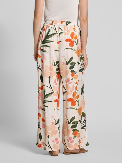 ZABAIONE Stoffhose mit elastischem Bund Apricot 5