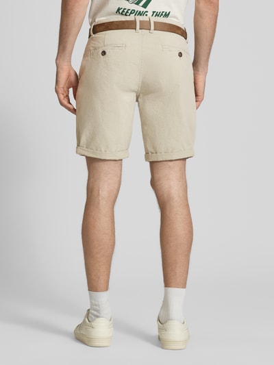 Redefined Rebel Bermudas mit Gürtel und Eingrifftaschen Modell 'NEBRASKA' Lind 5