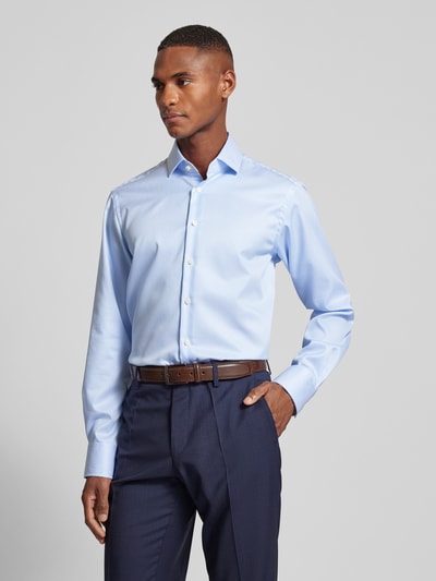 Christian Berg Men Regular Fit Business-Hemd mit Kentkragen Bleu 4