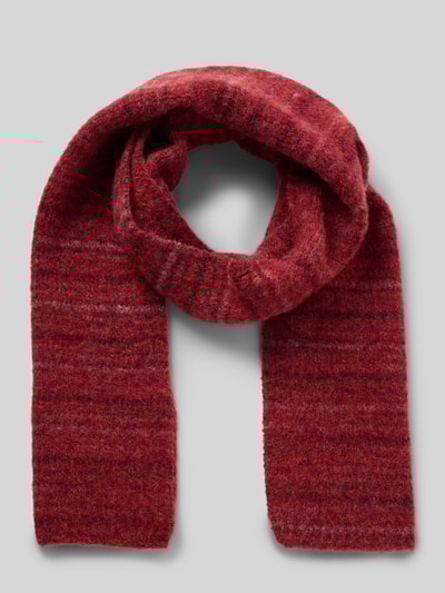 ICHI Sjaal met wol, model 'IAMANY' Rood - 1