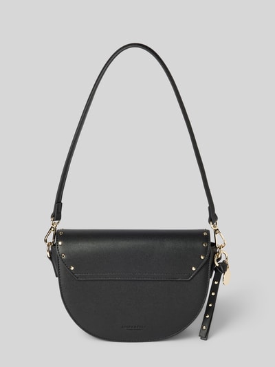 Seidenfelt Saddle Bag mit Tragehenkel Modell 'SENJA' Black 4