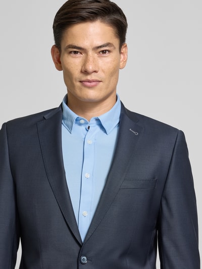 Matinique Slim Fit Business-Hemd mit Knopfleiste Modell 'trostol' Bleu 3