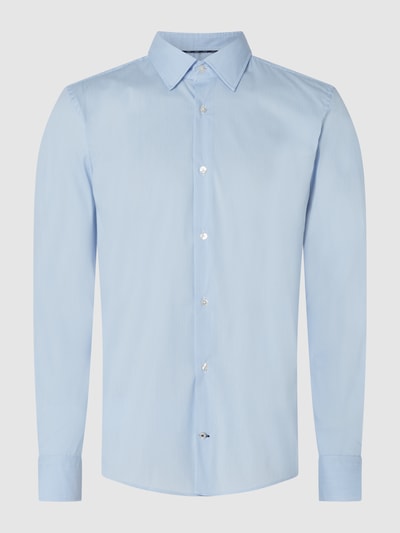 Joop! Slim Fit Slim Fit Business-Hemd aus Popeline Bleu 2