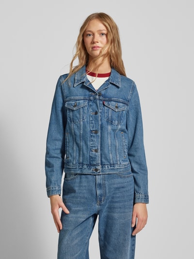 Levi's® Jeansjacke mit Brusttaschen Jeansblau 4