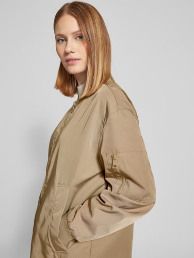 Jake*s Casual Jas met tweewegritssluiting Taupe - 3