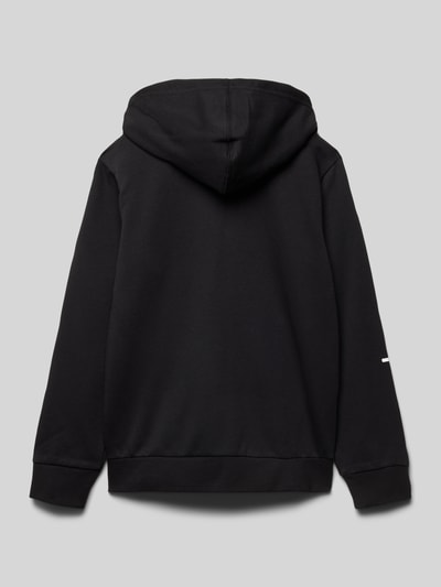 CHAMPION Sweatjacke mit Label-Stitching Black 3