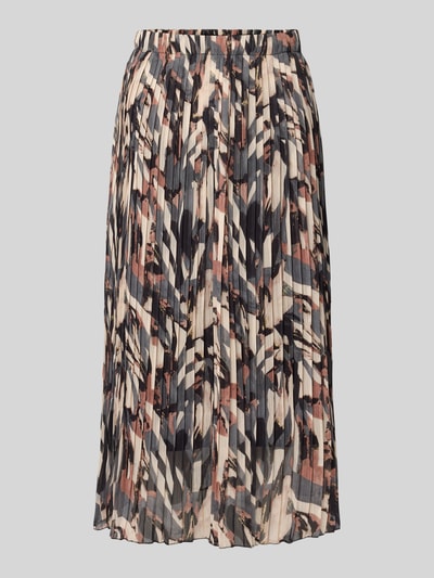 ZABAIONE Midirok in geplooide look, model 'Ela' Fuchsia - 2