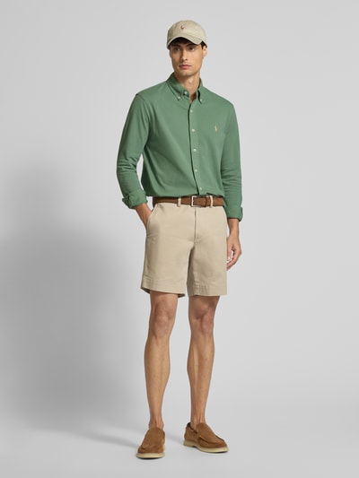Polo Ralph Lauren Regular Fit Freizeithemd mit Button-Down-Kragen Gruen 1