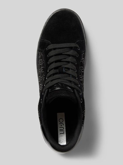 Liu Jo Sneaker mit Label-Details Modell 'CLEO' Black 4