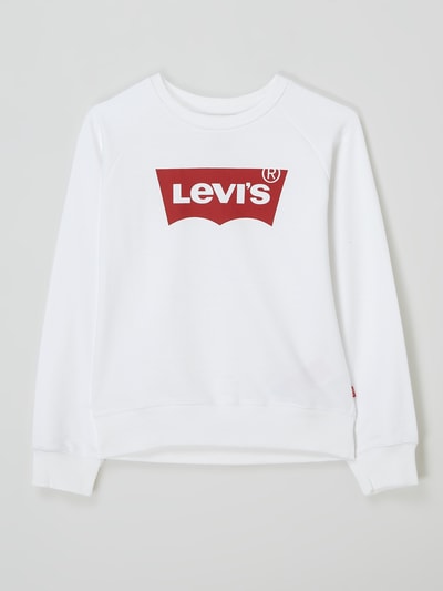 Levi’s® Kids Sweatshirt mit Logo Weiss 1