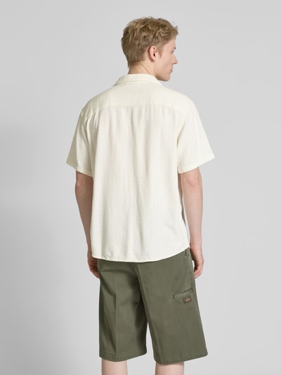Only & Sons Freizeithemd aus Viskose-Mix mit Leinen-Anteil Modell 'LATHAM' Offwhite 5