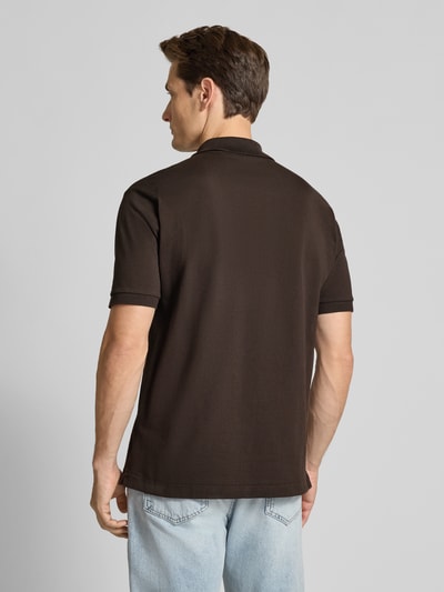 Lacoste Regular fit poloshirt van puur katoen Donkerbruin - 5