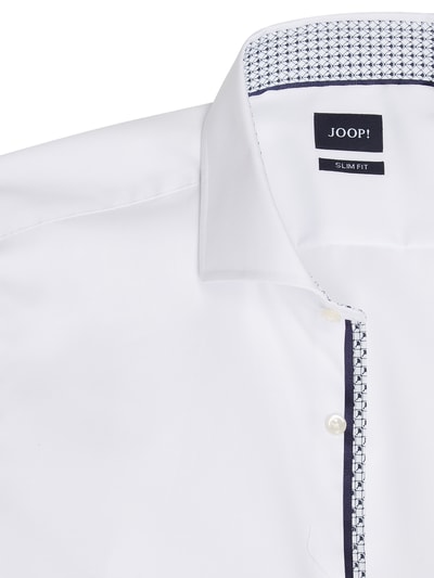 JOOP! Collection Slim Fit Business-Hemd aus Twill Modell 'Pankok' Weiss 2