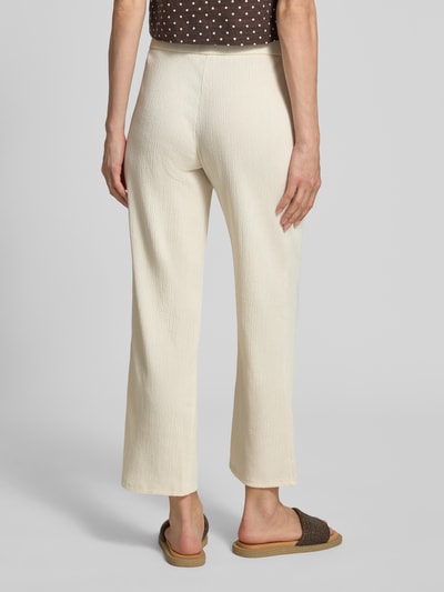 Stehmann Stoffhose mit elastischem Bund Modell 'Filiz' Offwhite 5