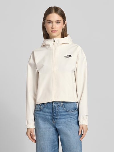 The North Face Kurtka o krótkim kroju z logo i zamkiem błyskawicznym Złamany biały 4