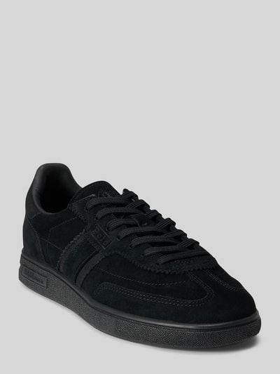 Polo Ralph Lauren Sneaker aus echtem Leder Black 1