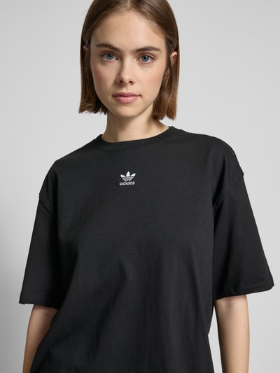 adidas Originals Oversized T Shirt mit Logo Stitching black online kaufen