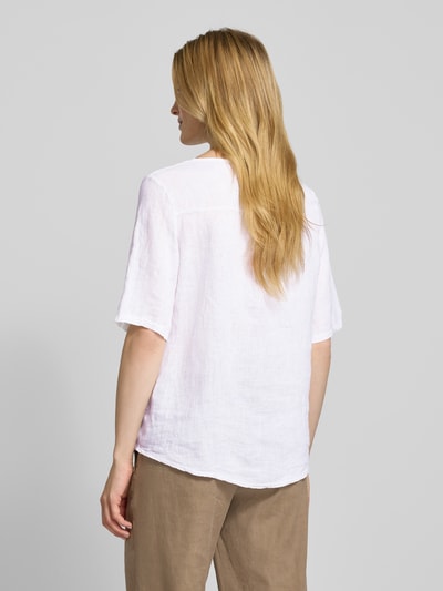 ZABAIONE Blouseshirt met ronde hals Wit - 5