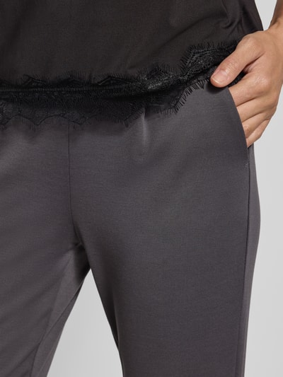 ICHI Jogpants in verkürzter Passform mit elastischem Bund Anthrazit 3