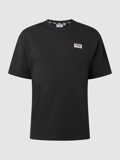 FILA Oversized T-Shirt mit Logo-Details Modell 'Taipas' Black 2