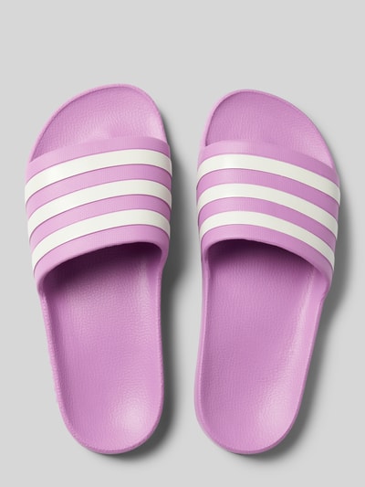 ADIDAS SPORTSWEAR Slides mit Label-Details Modell 'ADILETTE AQUA' Flieder Melange 3