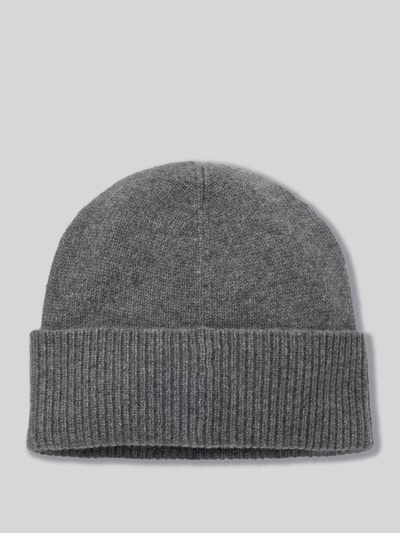 BOSS Czapka z czystego kaszmiru model ‘HONESTO’ Jasnoszary melanż 3