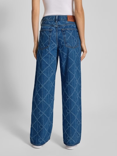 Calvin Klein Jeans Jeansy o luźnym kroju z 5 kieszeniami Granatowy 5