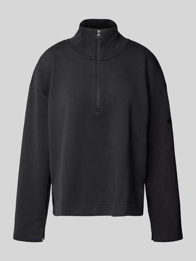 adidas Sportswear Sweatshirt mit Stehkragen und Reißverschluss Black 2