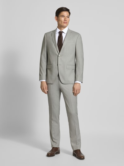 Jake*s Regular Fit Business-Hemd mit Kentkragen Weiss 1