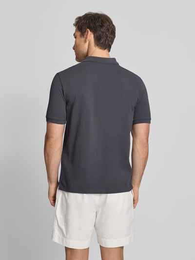 Marc O'Polo Regular Fit Poloshirt aus reiner Baumwolle Mittelgrau 5