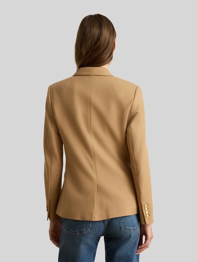 Lauren Ralph Lauren Kurzblazer mit Logo-Stickerei Camel 5