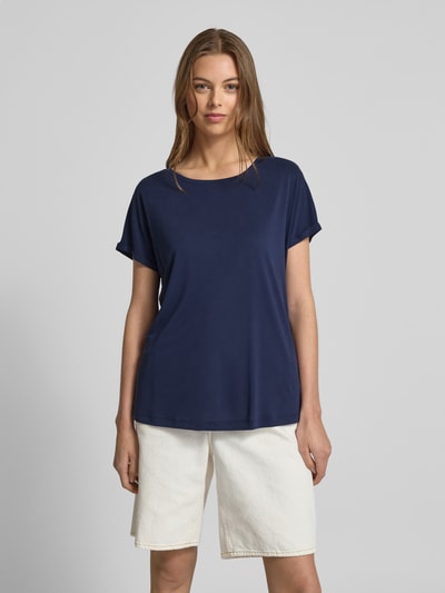 Christian Berg Woman T-shirt z okrągłym dekoltem Ciemnoniebieski 4