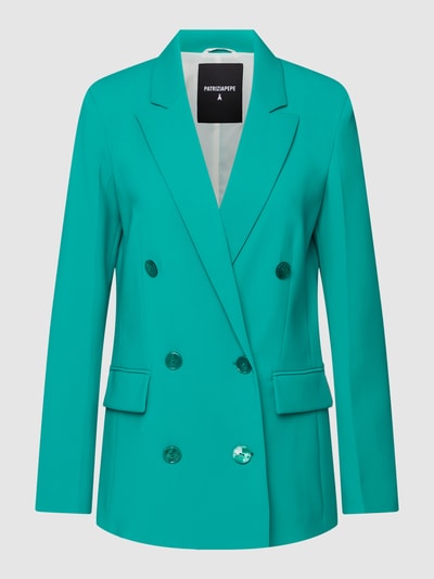 Patrizia Pepe Blazer met dubbele knoopsluiting, model 'GIACCA' Groen - 2