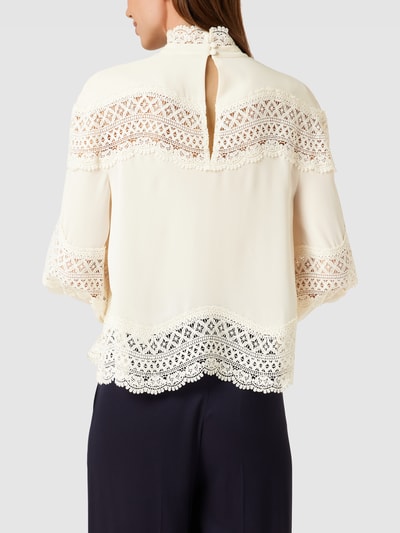 Marciano Guess Blouse met gehaakt kant, model 'MILLIE' Offwhite - 5