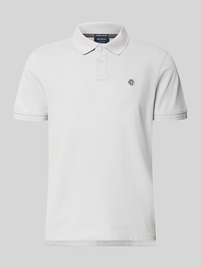 MCNEAL Regular Fit Poloshirt mit Label-Stitching Hellgrau 2