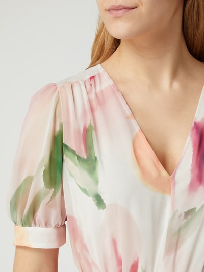 Pennyblack Kleid mit Allover-Muster Modell 'Brigitta' Rosé 3