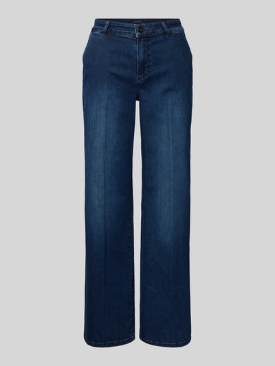 comma Straight leg jeans met steekzakken Jeansblauw - 2