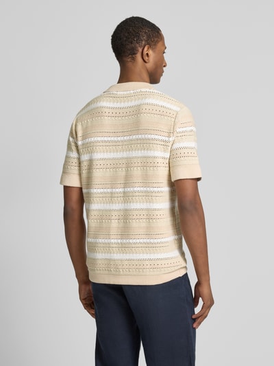SELECTED HOMME Regular fit vrijetijdsoverhemd met polokraag, model 'PALO' Offwhite - 5