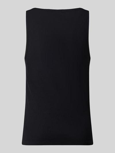 MCNEAL Tanktop in riblook met ronde hals Zwart - 3