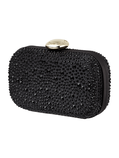 Love Moschino Box Clutch mit Ziersteinen Black 2